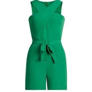 Green Short Jumpsuit